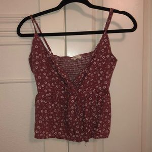 Tank top from PacSun with a bow that ties in the front. Size Small